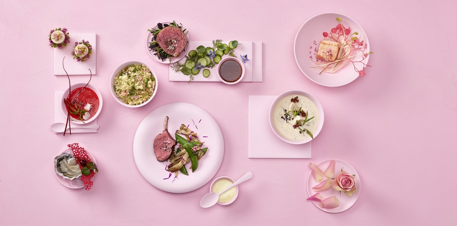 La vie en rose: Menü für den Valentinstag