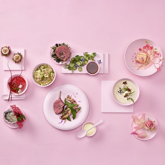La vie en rose: Menü für den Valentinstag
