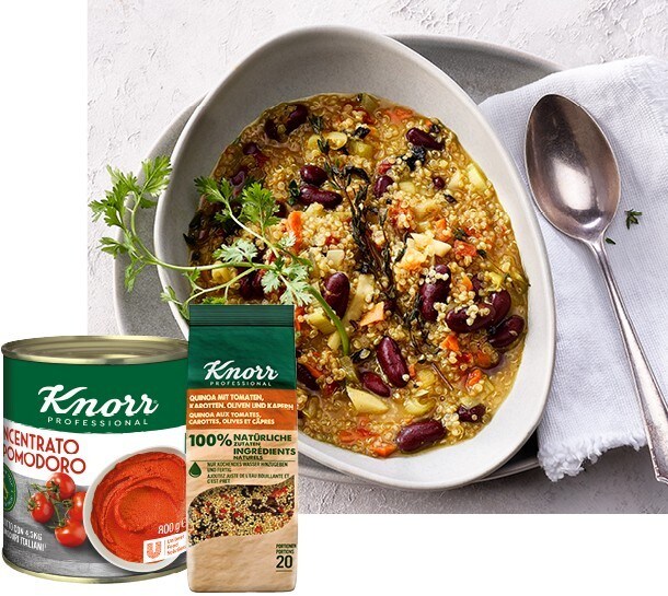 QUINOA-ONE-POT MIT BOHNEN