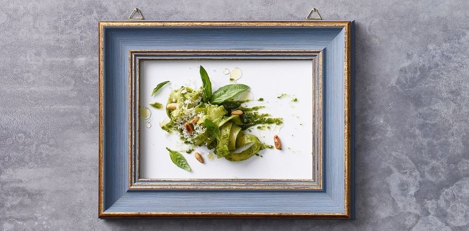 Tagliatelle al pesto