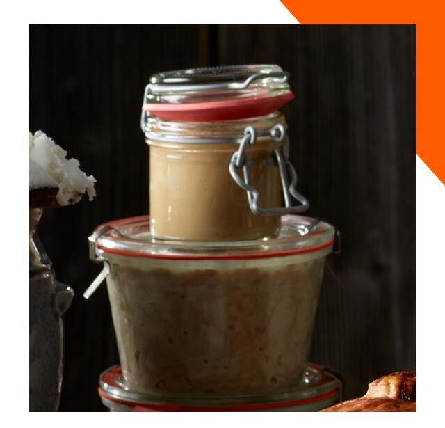 Schweinefleisch-Rillette mit Thymian und Weißwein