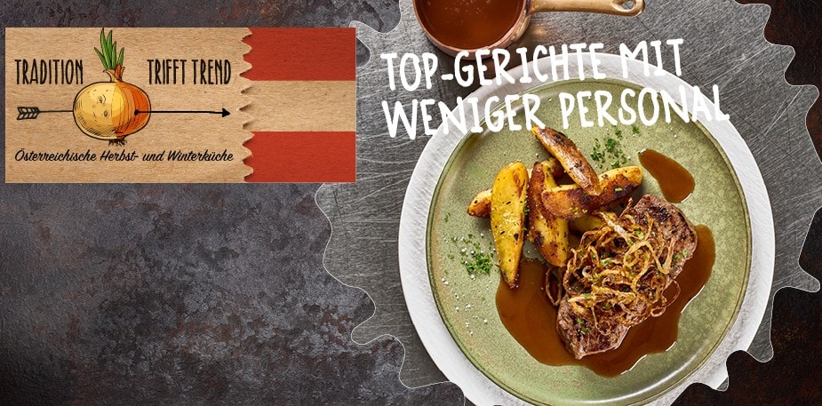 Top-Gerichte mit weniger Personal