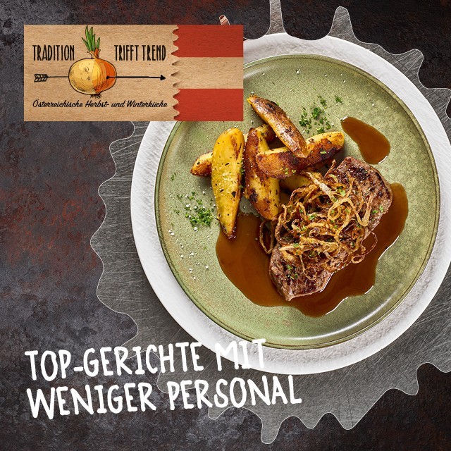 Top-Gerichte mit weniger Personal