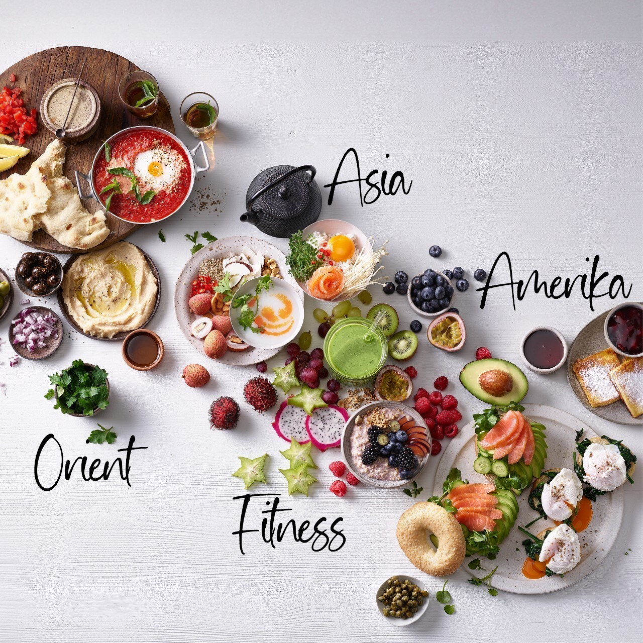 Mehr Vielfalt: Brunch Plates International 