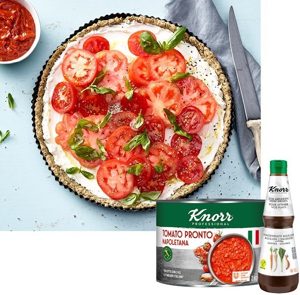 Tomate-Ricotta-Hafer-Tarte Produktbild