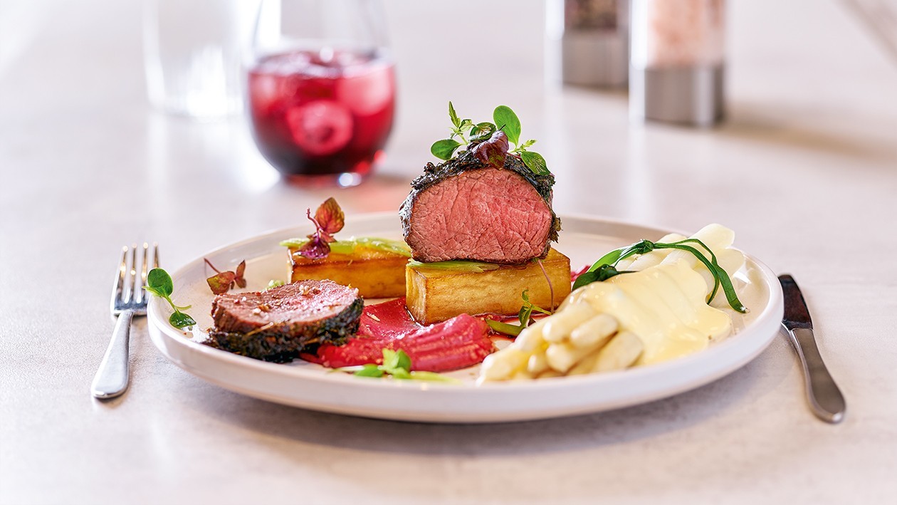 Maibock / Kartoffel / Spargel / Cassis Hollandaise