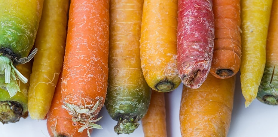 Vom Garten direkt auf den Tisch