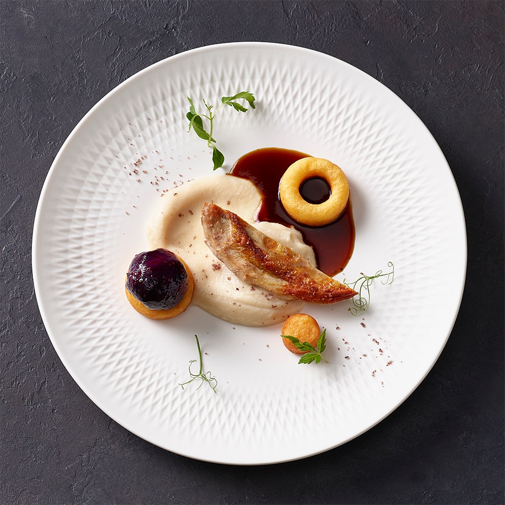 Perlhuhn, Portwein, Karfiol