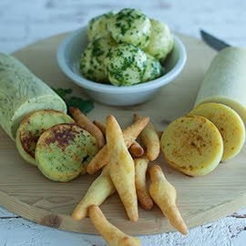 Kartoffelteig Pikant