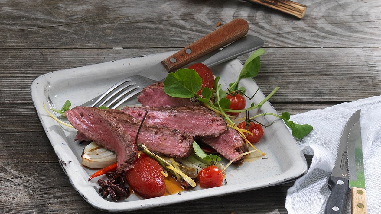 Flank Steak mit würziger Tomate und Fenchel – Rezepte