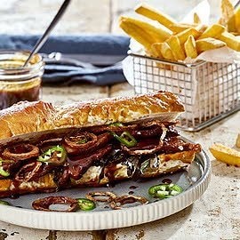 Rib Burnt Ends Sandwich