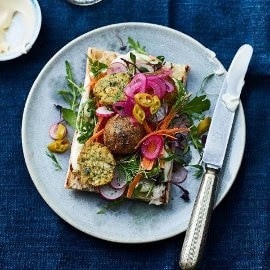 Vegan Falafel Sandwich