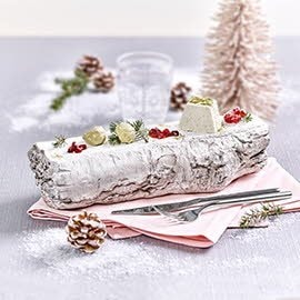 Tannensorbet - mit Tannenspitzen - Joghurt- Terrine und Granatapfel