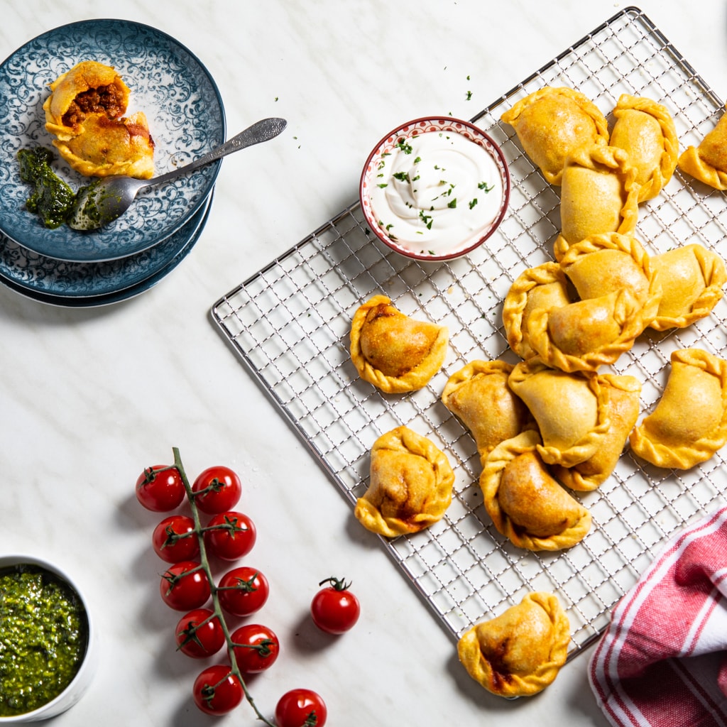 Vegetarische Empanadas mit NoMince