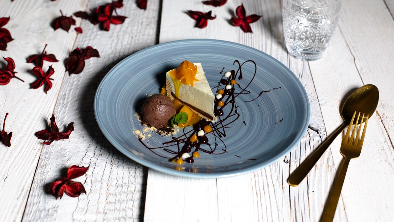 Waldfruchteis mit geeistem Cheesecake – Rezepte