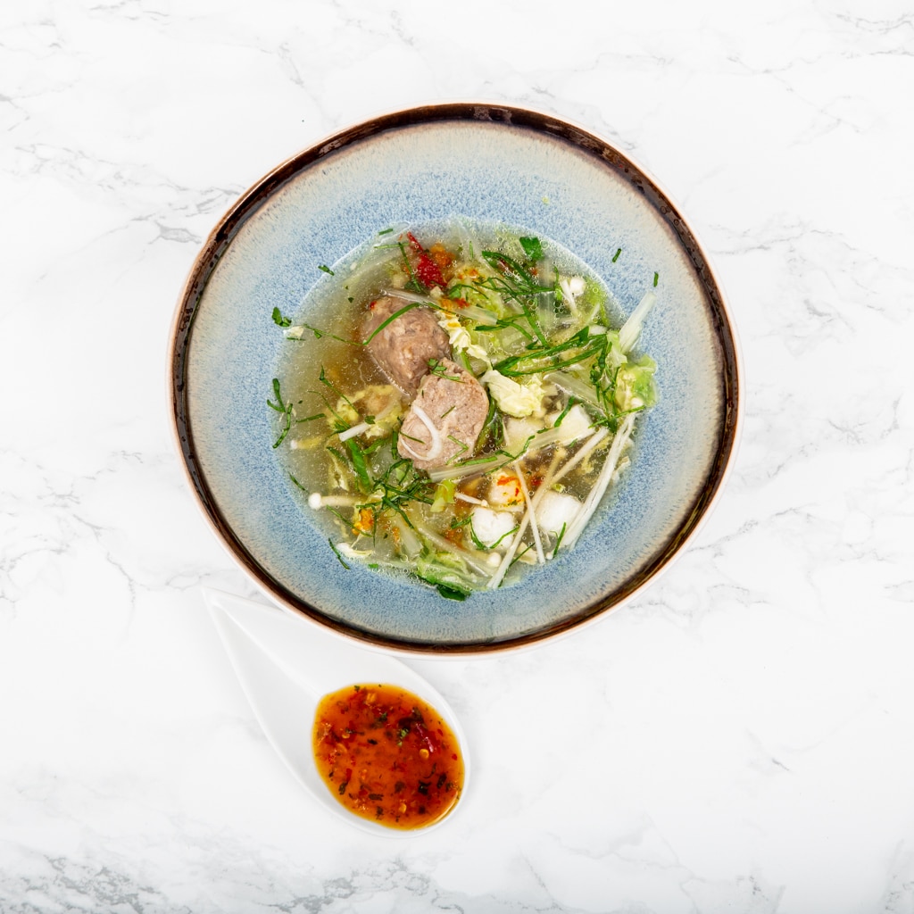 Thai Meatball Soup