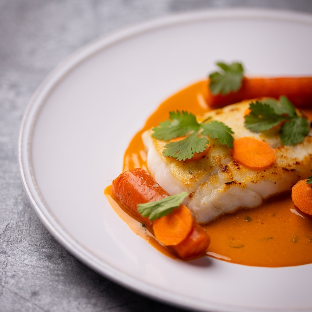 Kabeljau in masala sauce