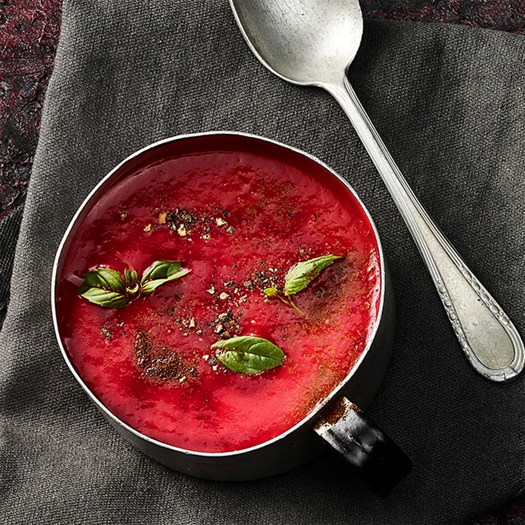 Rote Rüben-Fenchel-Cremesuppe