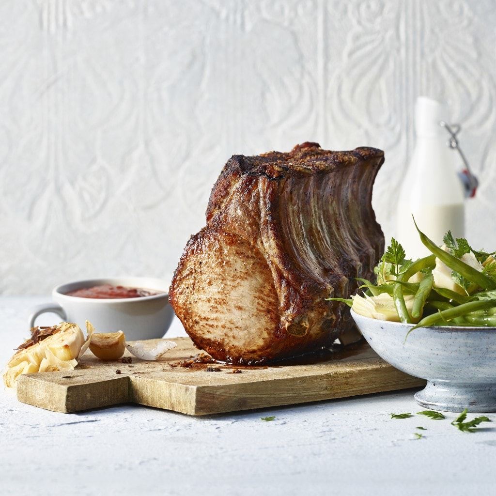 Schweinskotelette vom Grill