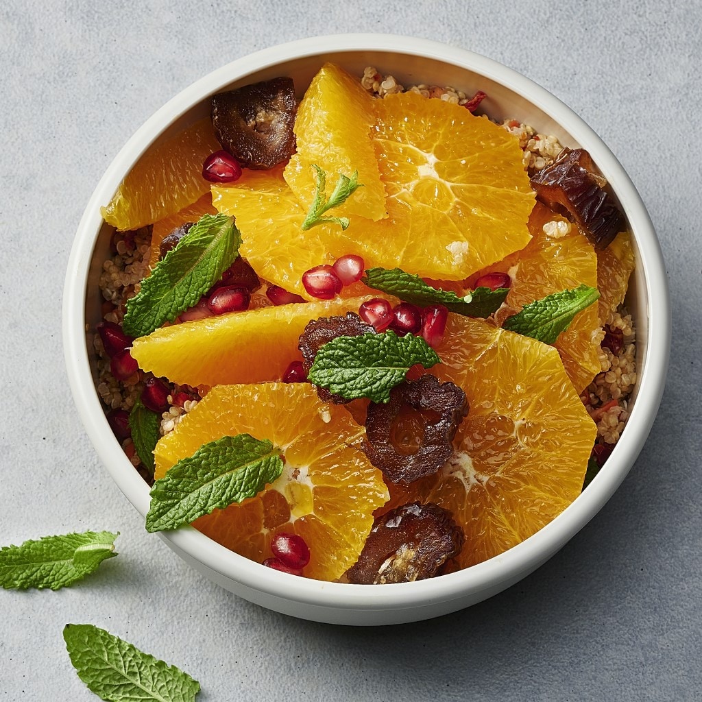 Orangen-Dattel-Salat to go