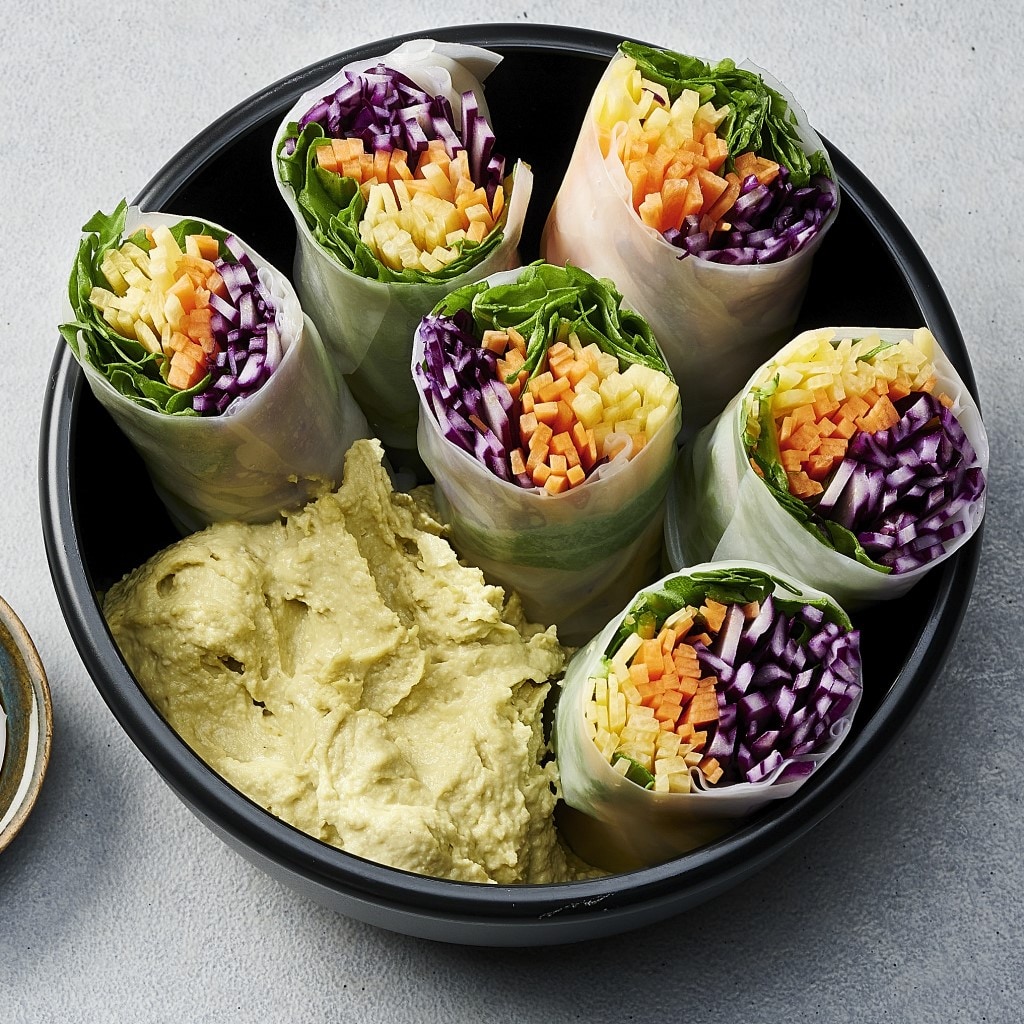 Sommerrolls mit Gemüse to go