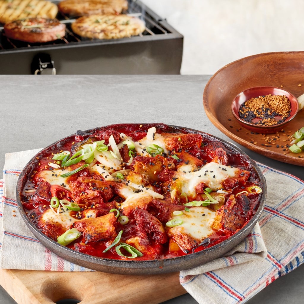 No Chicken Chunks Korean Buldak