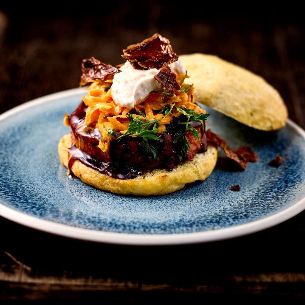 Burger / Karfiol / Karotte / Spitzkohl