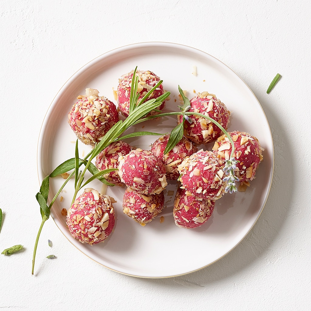 Rote Rüben Pralinen