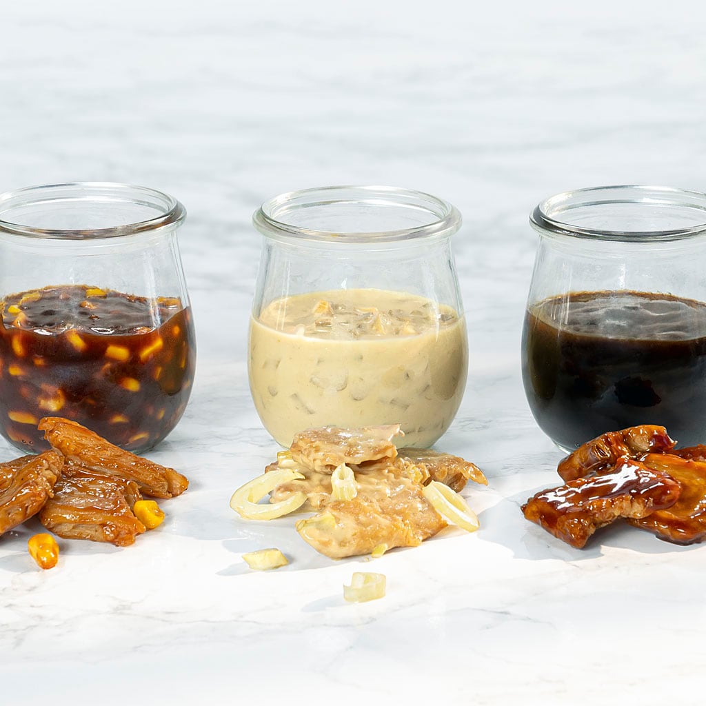 Marinaden für Soja Fetzen