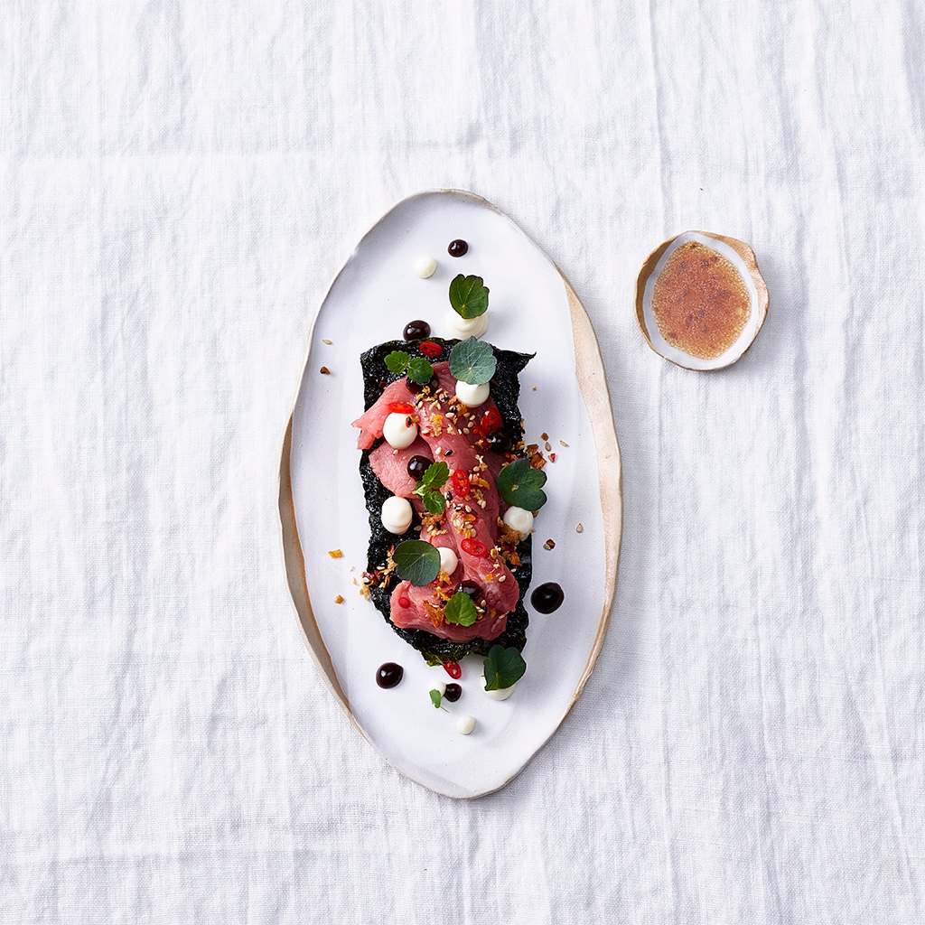 Rinds-Carpaccio Asia-Style