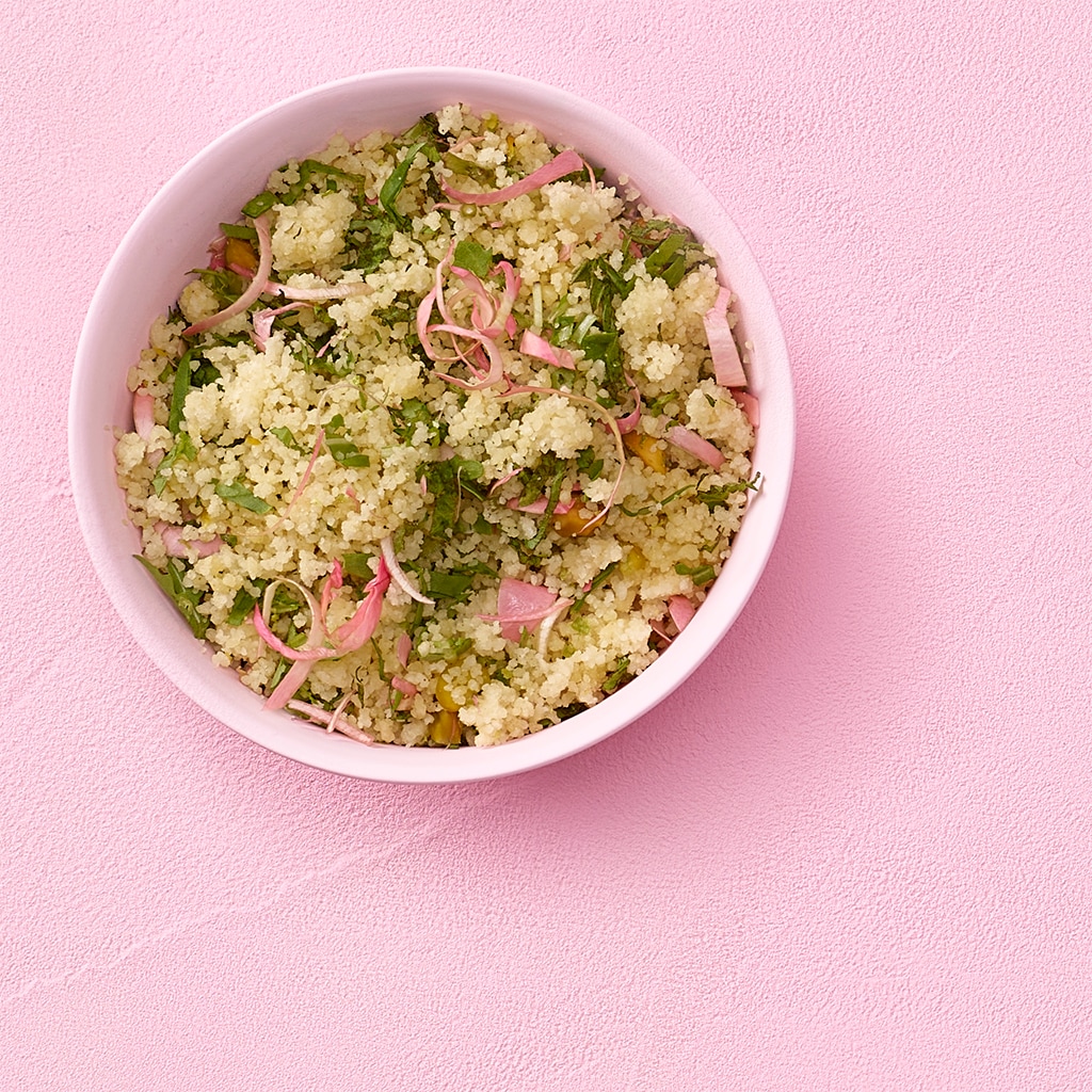 Rosen-Kräuter-Couscous