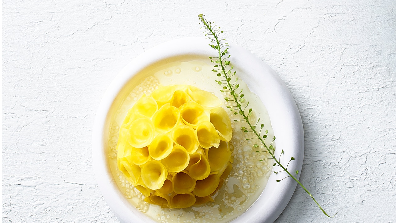 Forellenmousse mit marinierten gelben Rüben – Rezepte