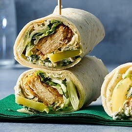 Falsches Wiener Schnitzel im Fladen