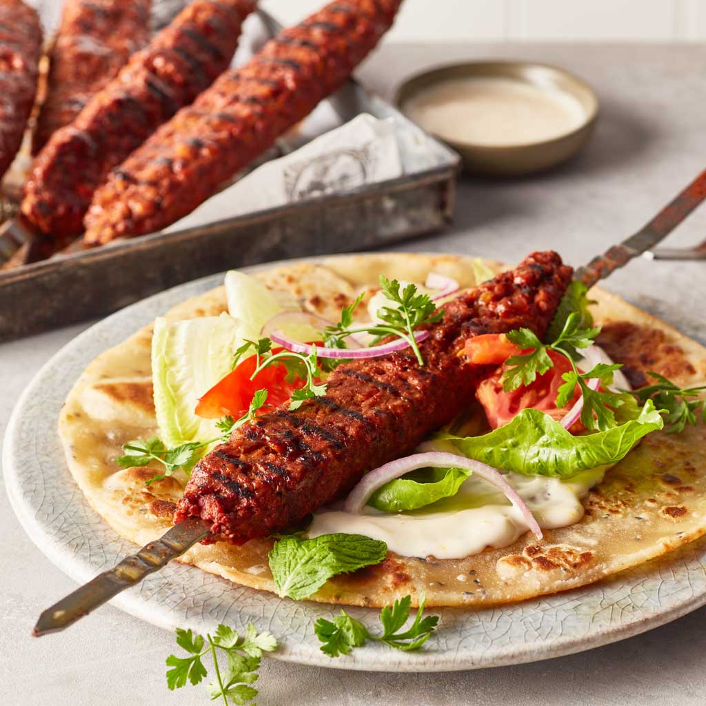 Veganer Köfte Spieß