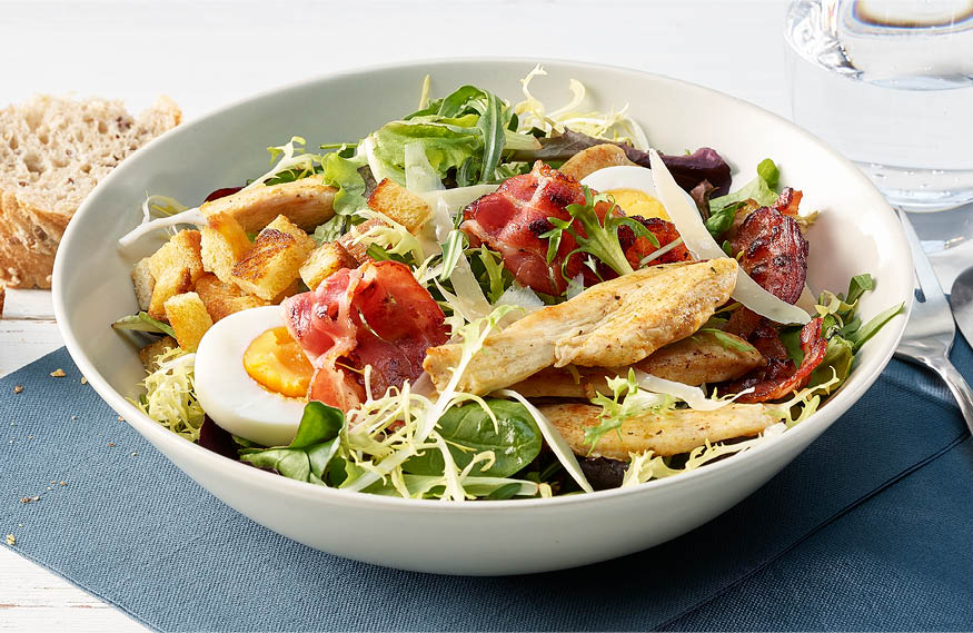 Caesar Salat mit Hühnerbrust – Rezepte