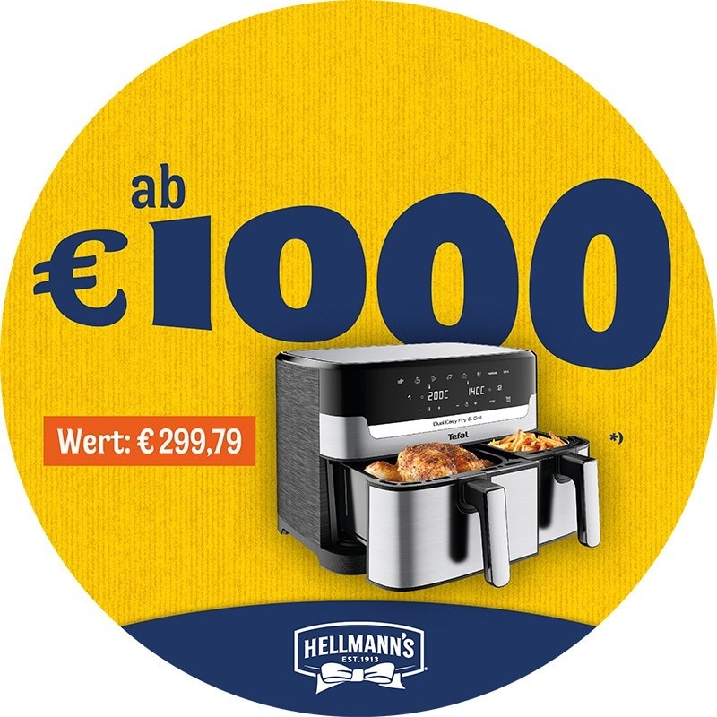 Tefal Heißluftfritteuse Dual Easy Fry & Grill