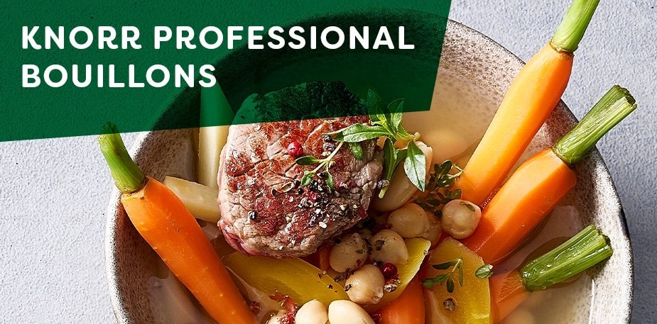 Knorr Professional Bouillons –  Deine perfekte Basis für guten Geschmack!