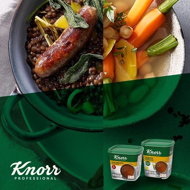 Knorr Professional Bouillons –  Deine perfekte Basis für guten Geschmack!