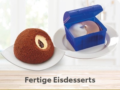 Fertige Eisdesserts 
