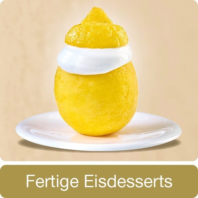Fertige Eisdesserts
