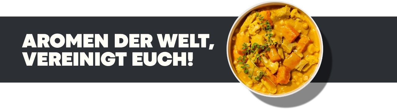 Gelbes indisches Thai Curry