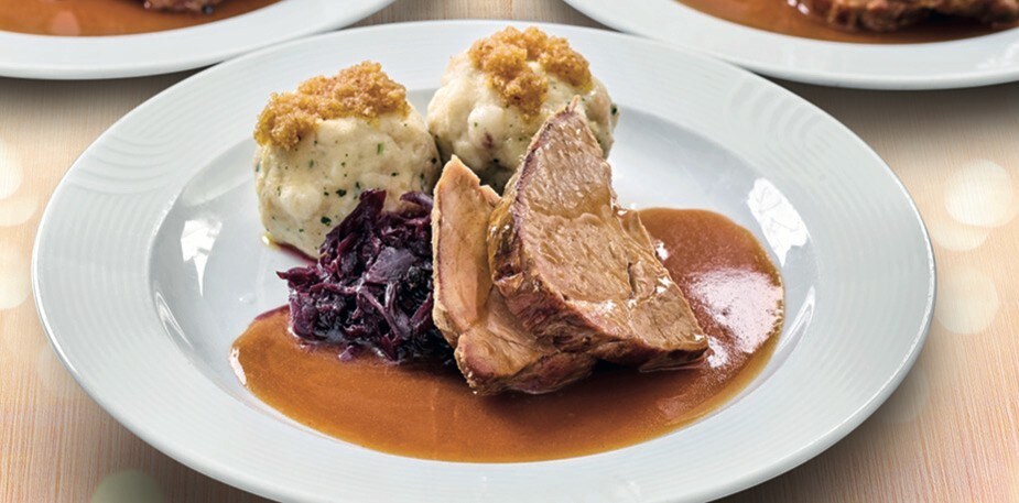 Zartes Fleisch mit feiner Sauce