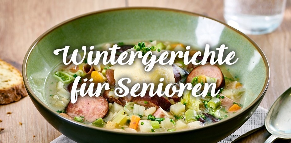 Wintergerichte für Seniorenverpflegung