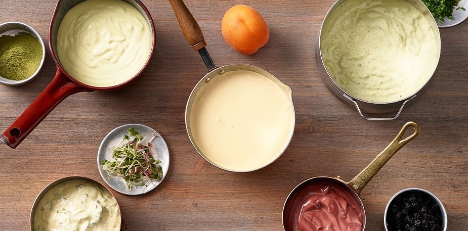 Eine Basis – unendliche Saucen-Vielfalt 