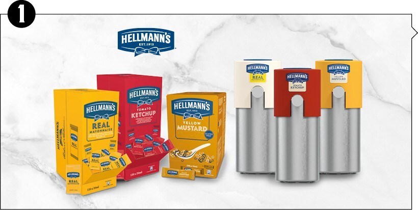 Portionspackungen und Dispenser