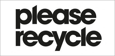 Please recycle