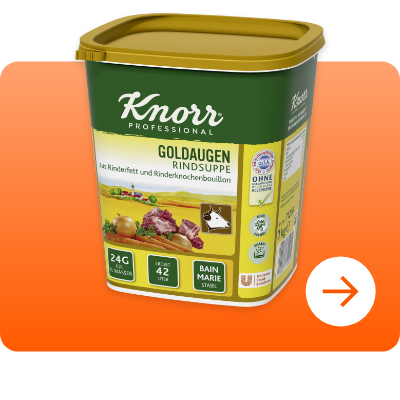 Knorr Professional Goldaugen Rindsuppe