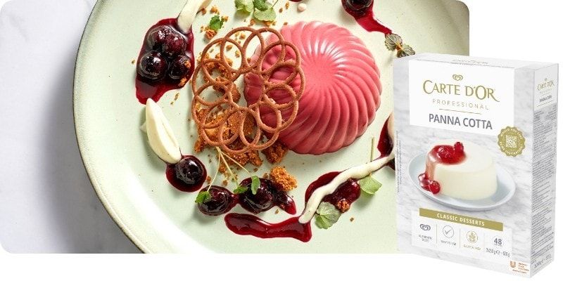 Carte d‘Or Professional Panna Cotta