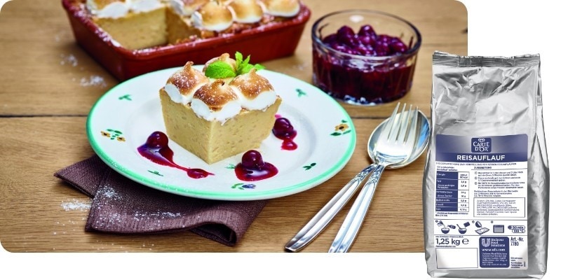 Carte d‘Or Professional Reisauflauf süß