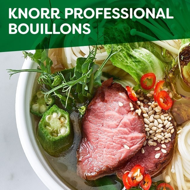 Knorr Professional Bouillons –  Deine perfekte Basis für guten Geschmack!